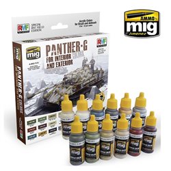 PANTHER-G Set de Colores para Interior y Exterior