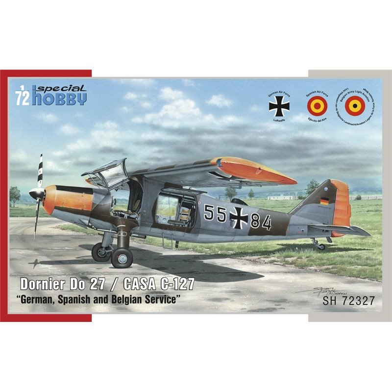 Maqueta de avion Special Hobby 1/72 Dornier Do-27