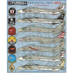 1/48 decals Grumman F-14A 'VF-111 Sundowners Anthology'  