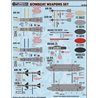 1/48 decals "Bombcat Weapons Set" Grumman F-14A/F-14B bomb droppers. 