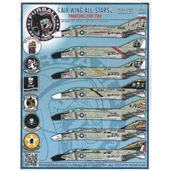 Calcas 1/48 "Airwing All-Stars Phantoms Part II"