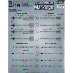 Calcas 1/32 Markings for CATM AIM-9/AIM-120/ACMI Missiles 