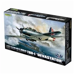 Maqueta de avion Great Wall Hobby 1/48 Douglas TBD-1 Devastator VT-6 at Wake Island 1942