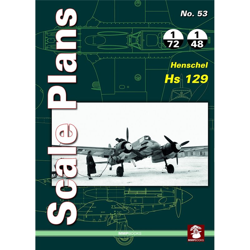 53 Scale Plans Henschel Hs-129