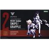 Maqueta de Anime Megami Device WISM Soldier Snipe / Grapple - Kotobukiya