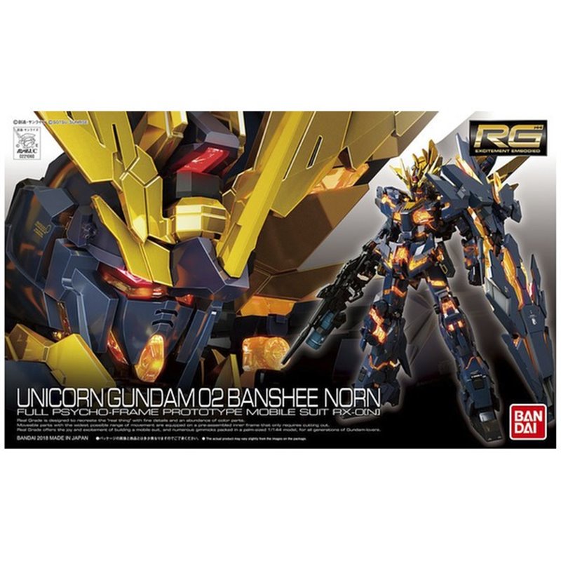 1/144 RG Unicorn Gundam 02 Banshee Norn 