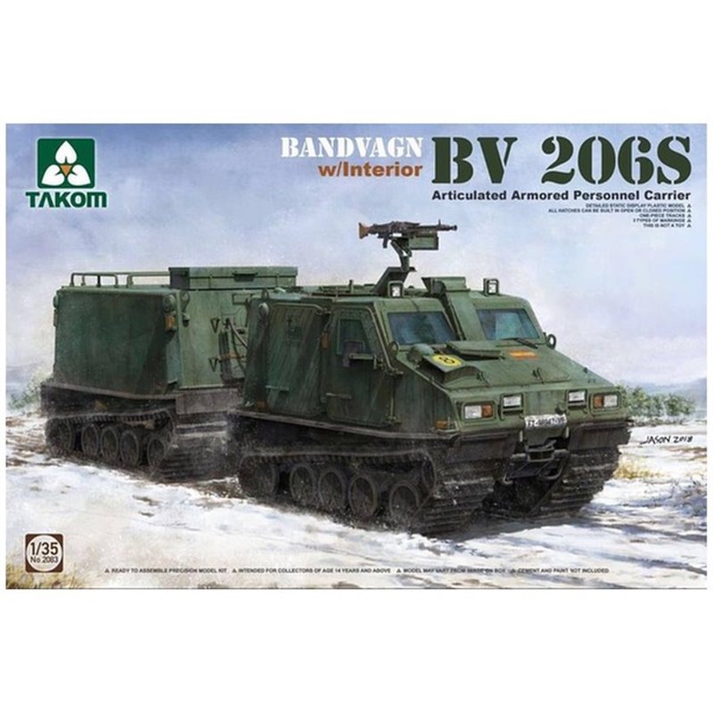 1/35 Bv206S Articulated Armoured Personnel Carrier 