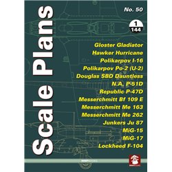 50- Scale plans 50 in 1/144 of the famous aircraft..