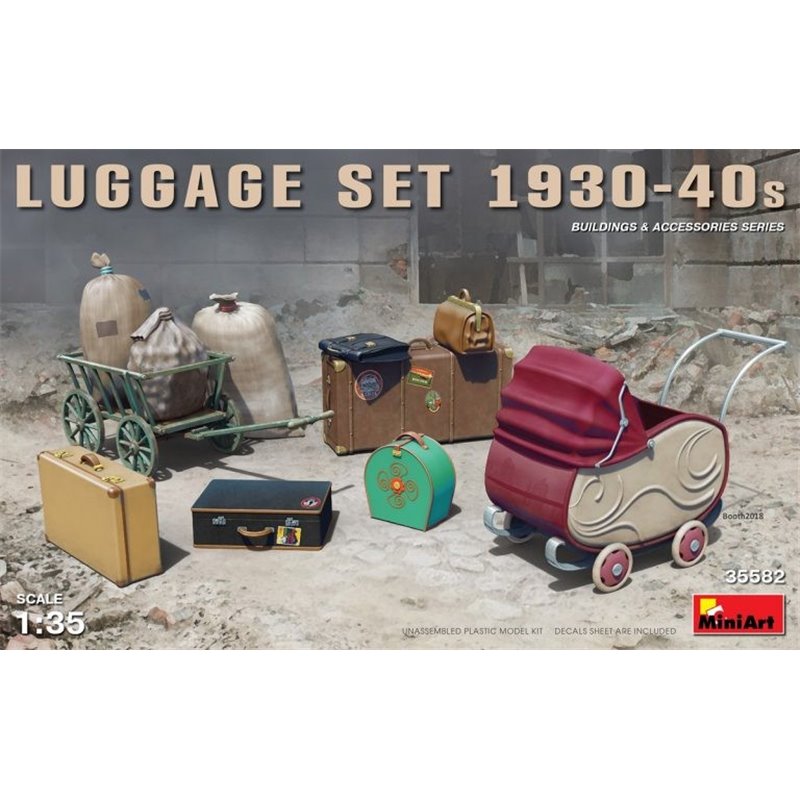 1/35 LUGGAGE SET 1930-40s