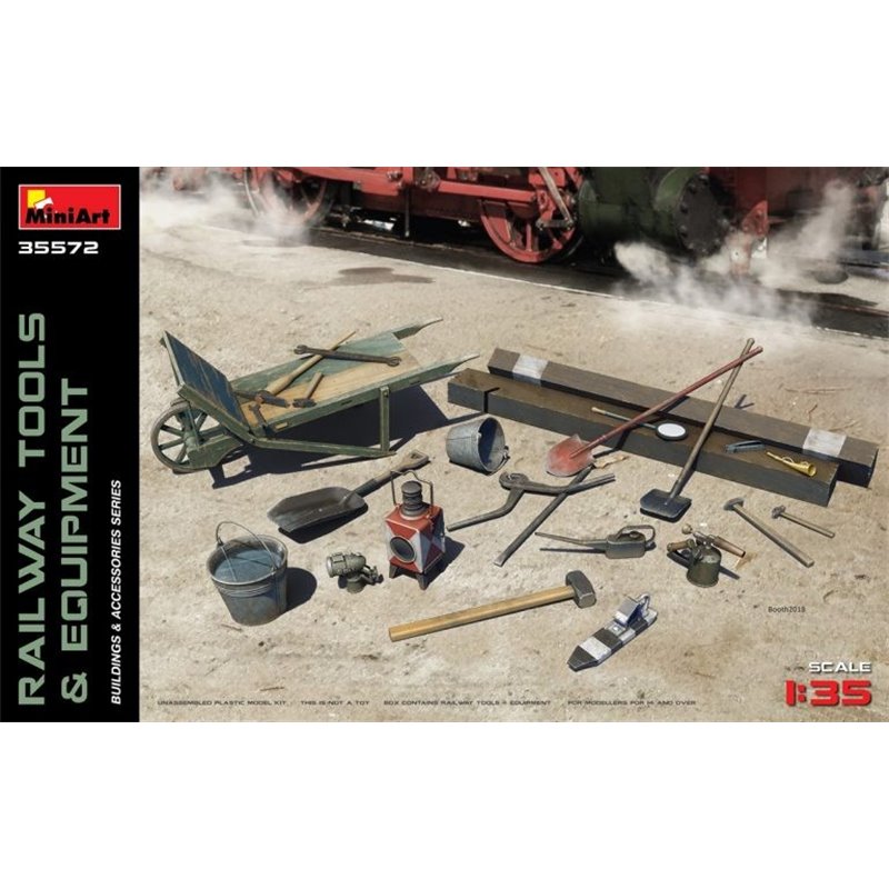 1/35 RAILWAY TOOLS & EQUIPMENT