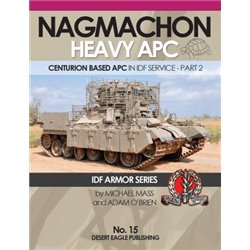 Portada del libro "IDF Armor - Nagmachon" de Desert Eagle Publishing