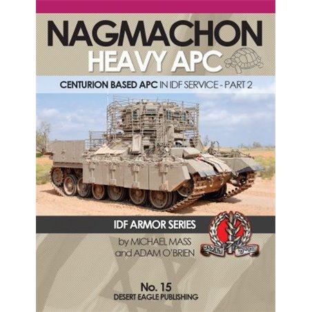 Portada del libro "IDF Armor - Nagmachon" de Desert Eagle Publishing