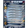 1/48 decals Colors and markings of US Navy F-14s Part V