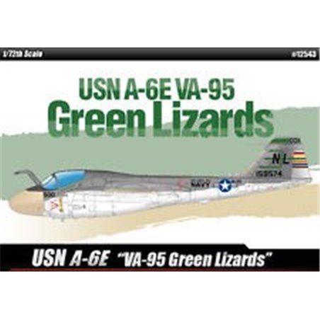 Academy 1/72 USN A-6e Va-95 Green Lizards