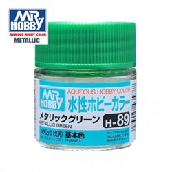 Pintura Mr-Hobby AQUEOUS HOBBY COLOR H89 - Verde Metalizado