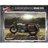 Maqueta 1/35 US Military Motorcycle Indian 741B con accesorios - Thunder Models