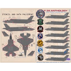 1/72 decals “F-35 Anthology Part III"