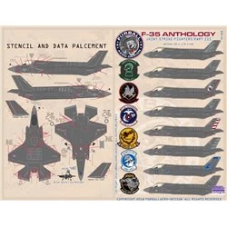 1/72 decals “F-35 Anthology Part III"