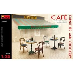 1/35 Cafe Furniture and Crockery