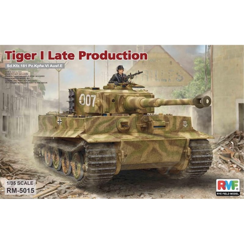 1/35 Sd.Kfz. 181 Pz.kpfw.VI Ausf. E Tiger I Late Production