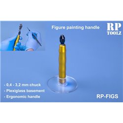 Figure paiting handle with acrylic basement RP