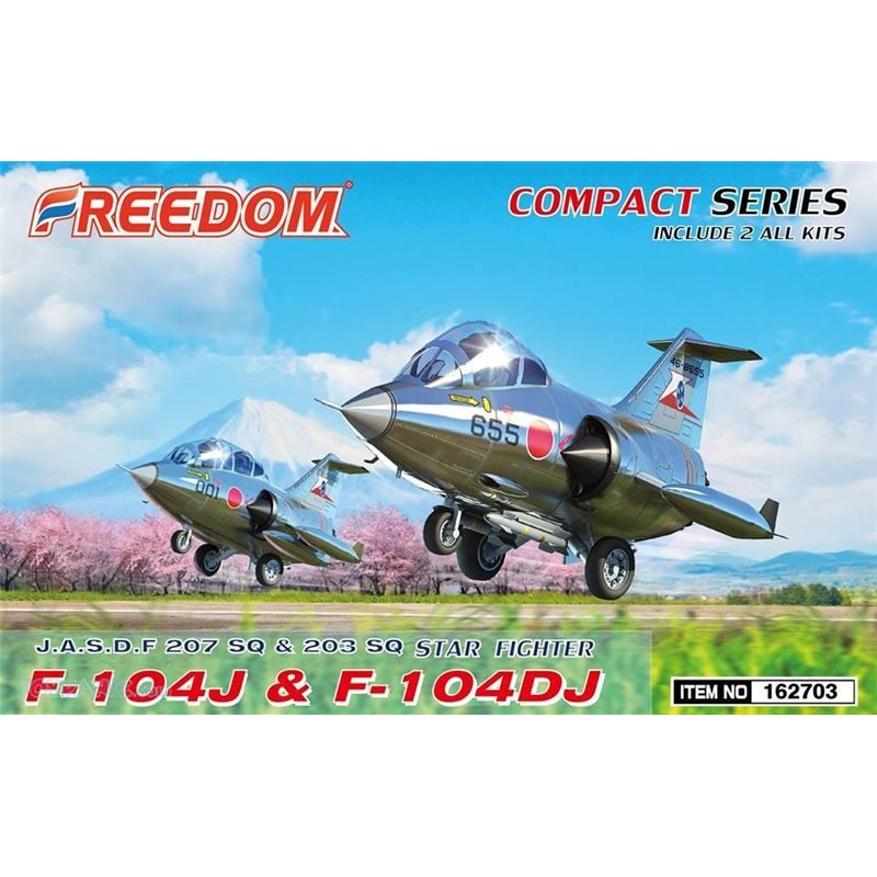 Lockheed F-104J & F-104DJ Starfighter (2 kits)