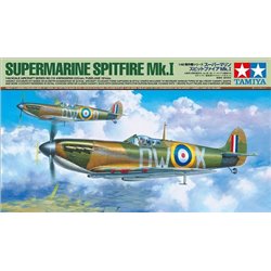 Maqueta de avión Tamiya 1/48 Supermarine Spitfire Mk.I