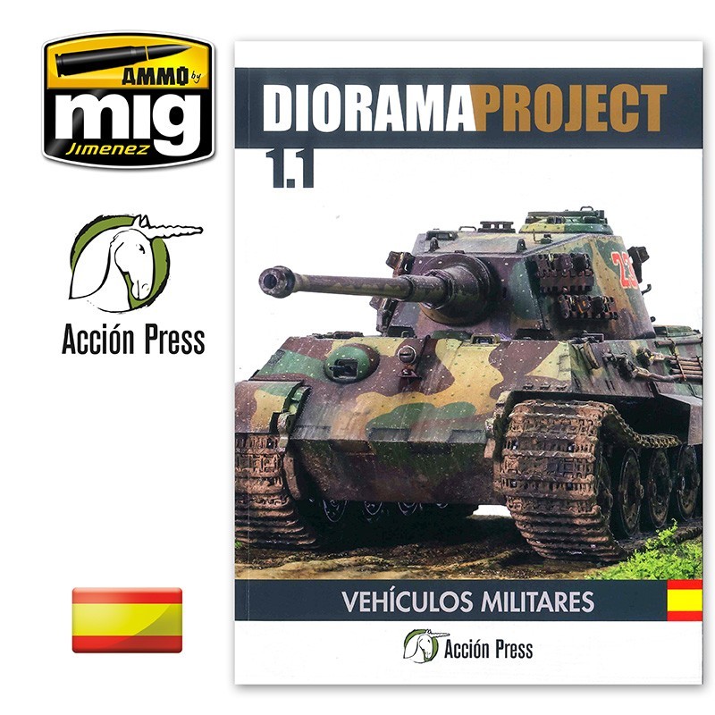 DIORAMA PROJECT 1.1 - VEHÍCULOS MILITARES(spanish book)