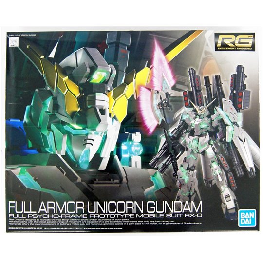 Bandai 1/144 RG Full Armor Unicorn Gundam