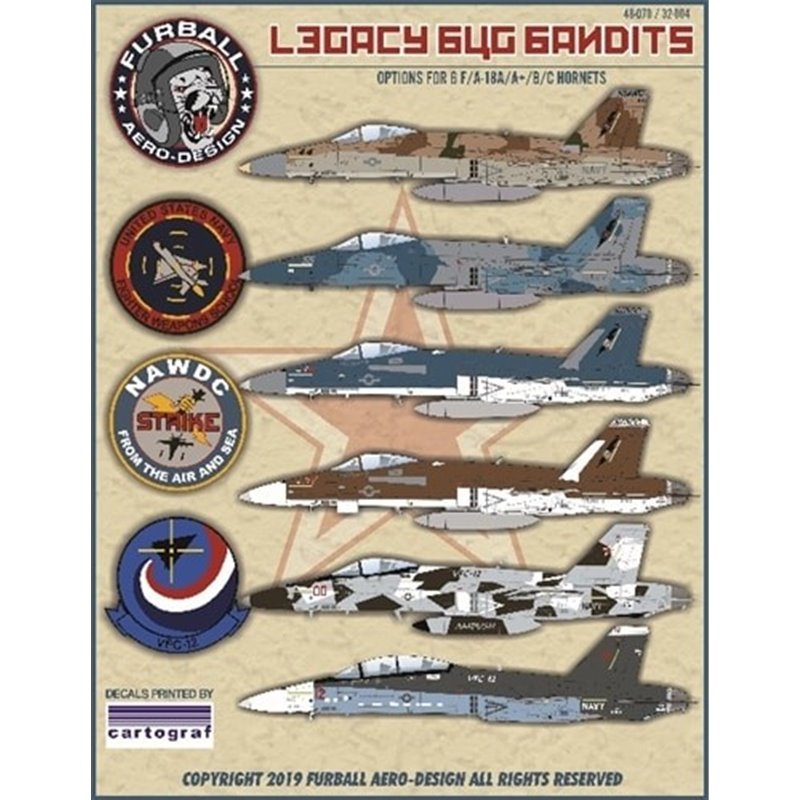 1/48 decals Legacy Bug Bandits