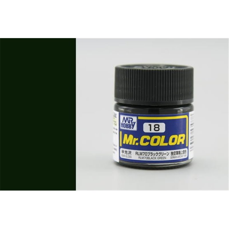 C18- Mr. Color -RLM70 black green  10ml