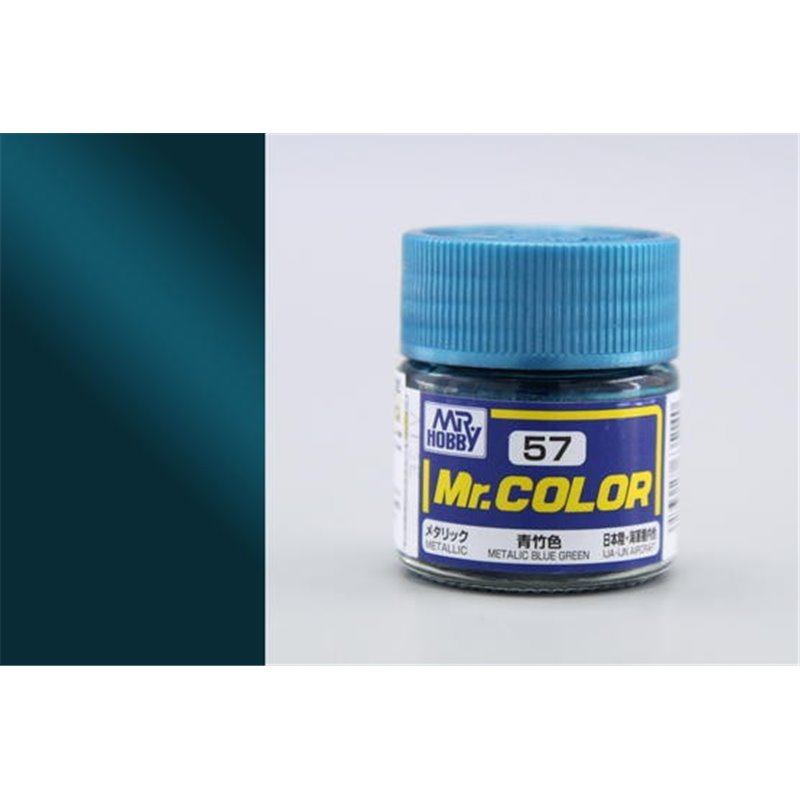 C57- Mr. Color - metallic blue green  10ml