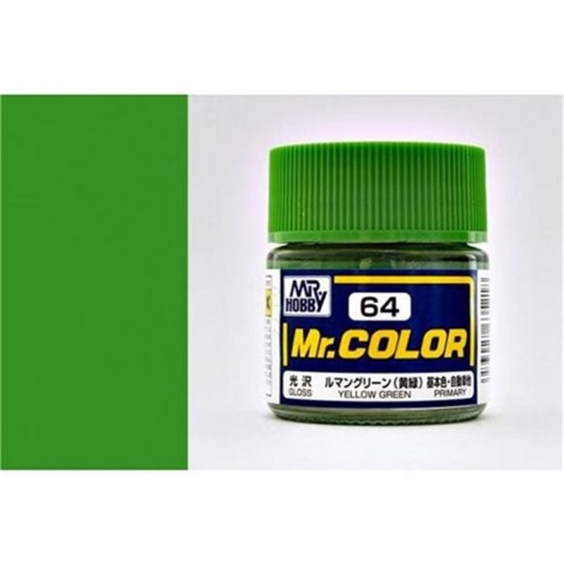 C64- Mr. Color -yellow green gloss 10ml