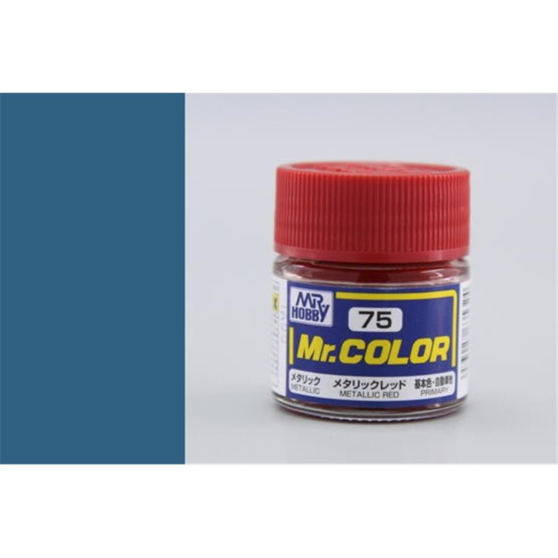 C75- Mr. Color -metallic red  10ml