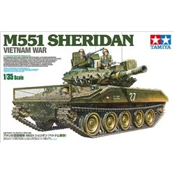 Maqueta de tanque Tamiya 1/35 U.S. Airborne Tank M551 Sheridan (Vietnam War)