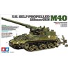 Maqueta de tanque Tamiya 1/35 US Self-Propelled 155mm Gun - M40