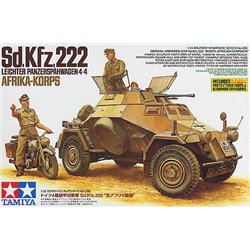 1/35 German Sd.Kfz.222 Armored Car North Africa 