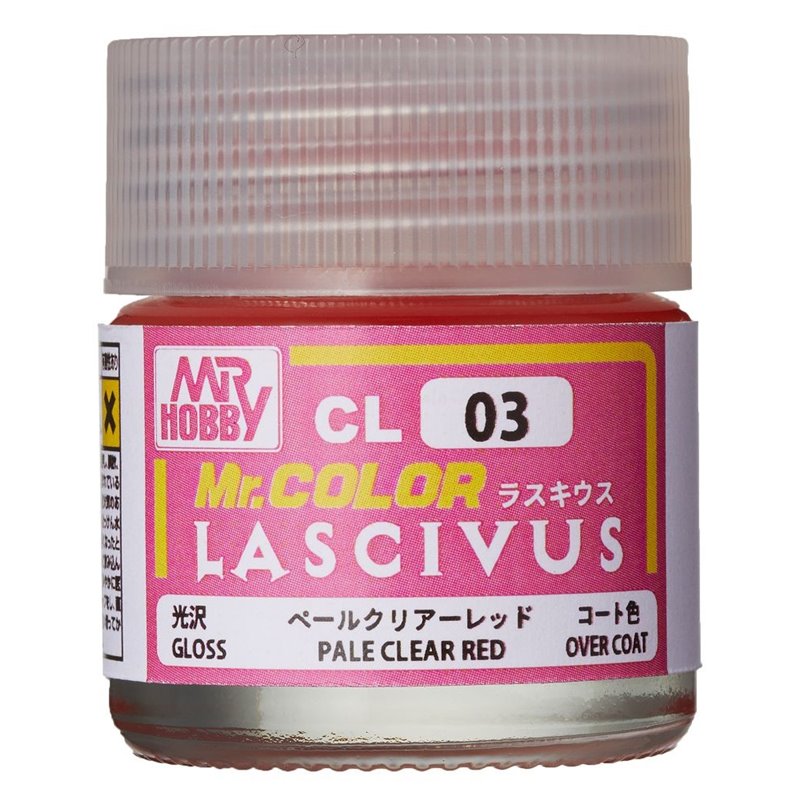 Mr-Hobby Paint Mr Color LASCIVUS Pale Clear Red(10ml)