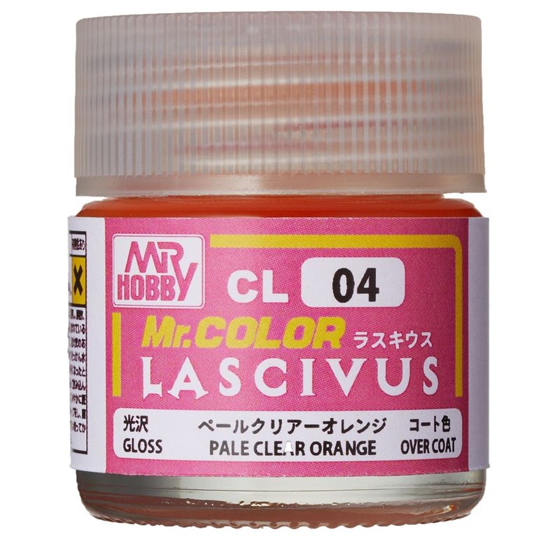 Pintura Mr-Hobby Mr Color LASCIVUS Pale Clear Orange (10ml)