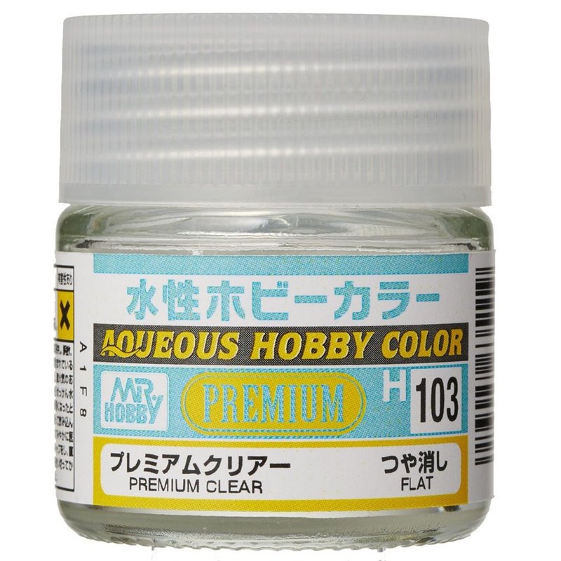 H103 AQUEOUS HOBBY COLOR PREMIUM CLEAR (FLAT)