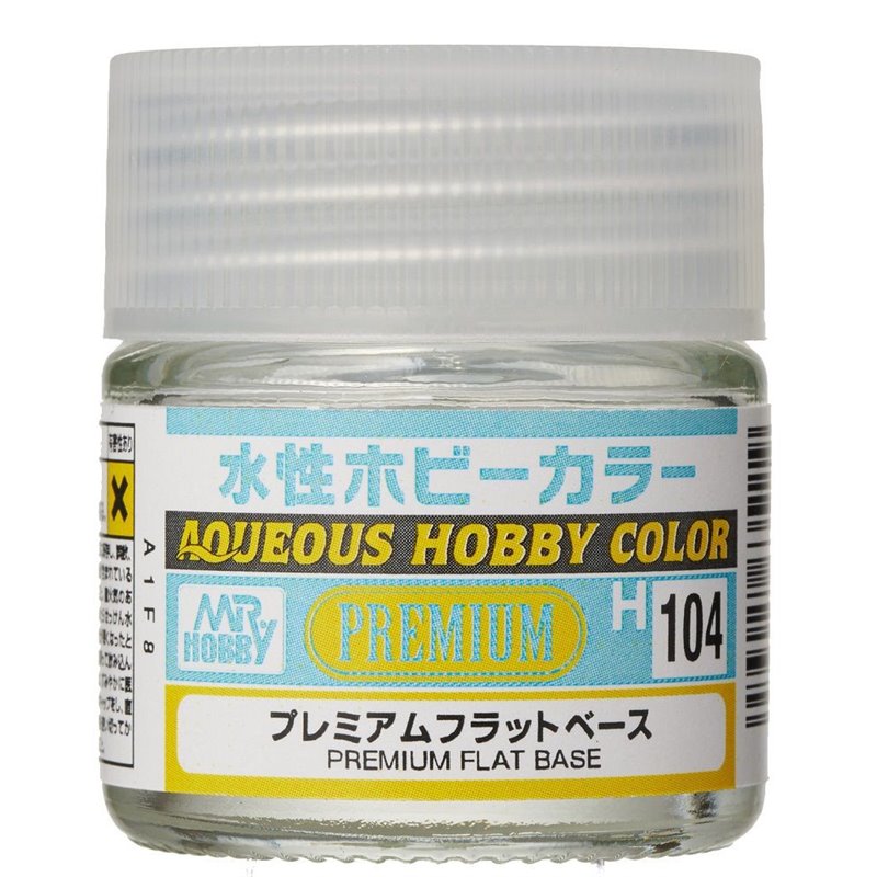 Pintura Mr-Hobby AQUEOUS HOBBY COLOR H104 - barniz premium clear flat base