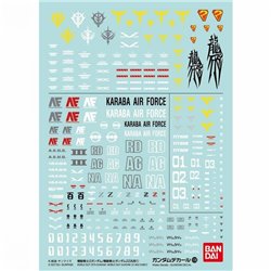 Bandai GD-108 Mobile Suit Gundam Z Gundam / Gundam ZZ 1 decals