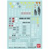 Bandai GD-108 Mobile Suit Gundam Z Gundam / Gundam ZZ 1 decals