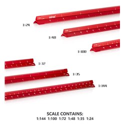 ALUMINUM ALLOY SCALE (regla)