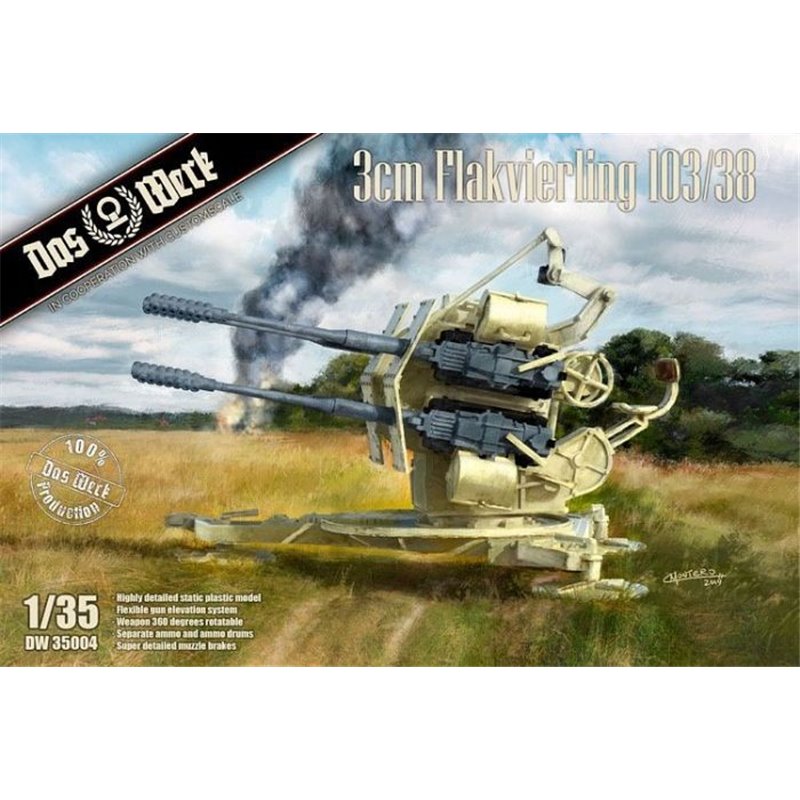 1/35 3cm Flakvierling 103/38