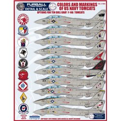 Calcas 1/48 “Colors and Markings of US Navy Grumman F-14s Part VIII"