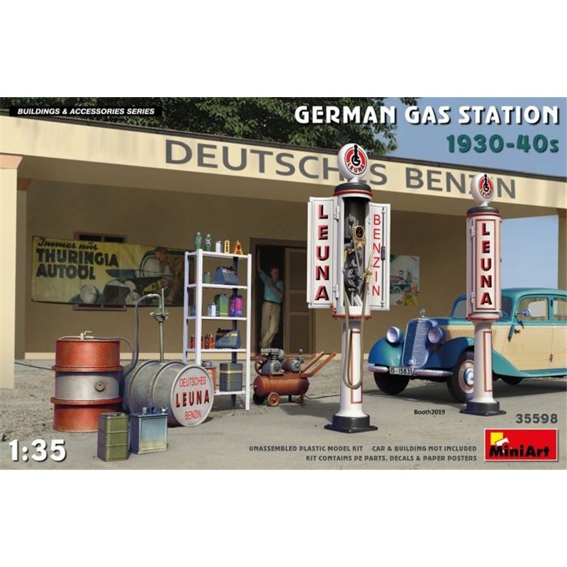 1/35 GERMAN GAS STATION 1930-40S