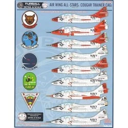 Calcas 1/48 Air Wing All Stars Cougar Trainer CAG 