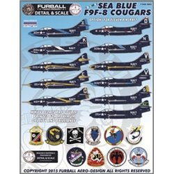 Calcas 1/48 Sea Blue Grumman F9F-8 Cougars