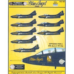 Calcas 1/48 Blue Angel Cougars